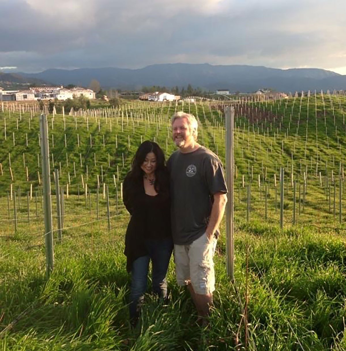 Dan and Cathy Gibson, the visionaries behind Small Barn's transformation into a cornerstone of local wine country culture.