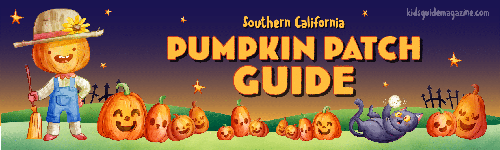 Guide to 2025 Southern California pumpkin patches, including corn mazes and harvest festivals.